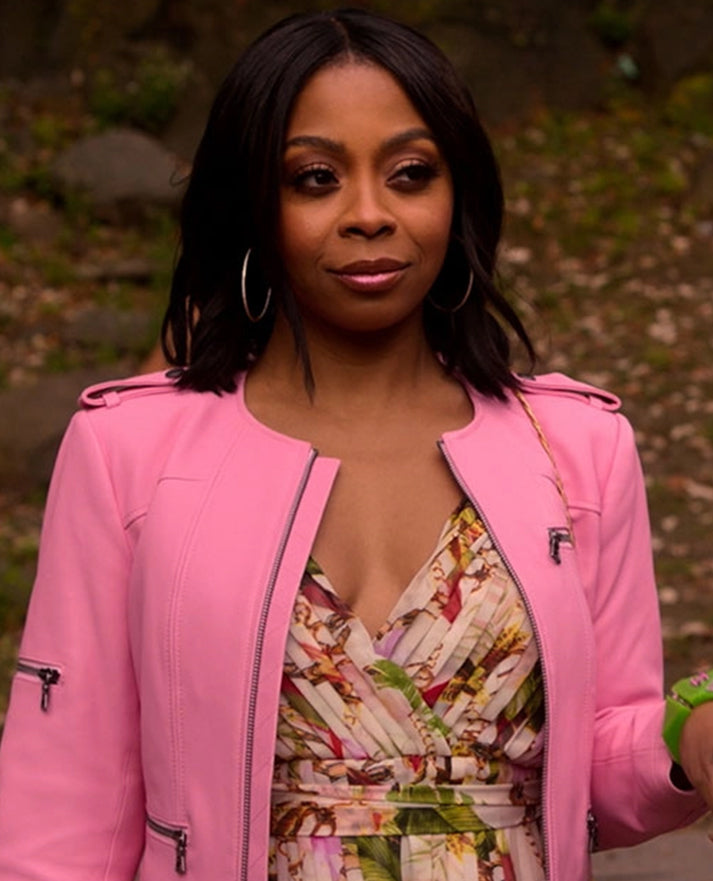 Bresha Webb Run the World Leather Jacket