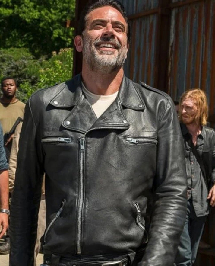 The Walking Dead Jeffrey Morgan Leather Jacket
