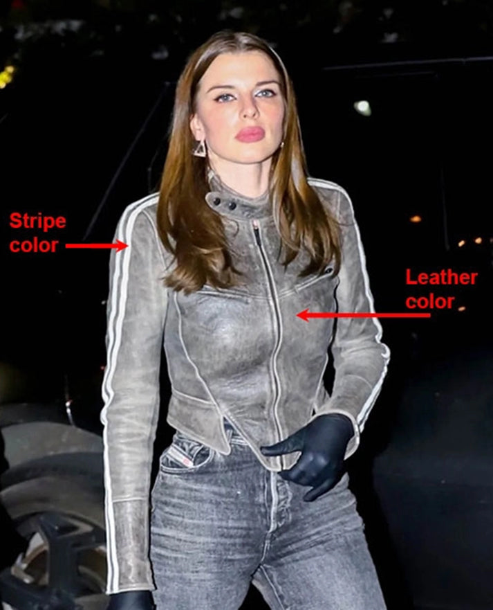 Julia Fox Leather Jacket