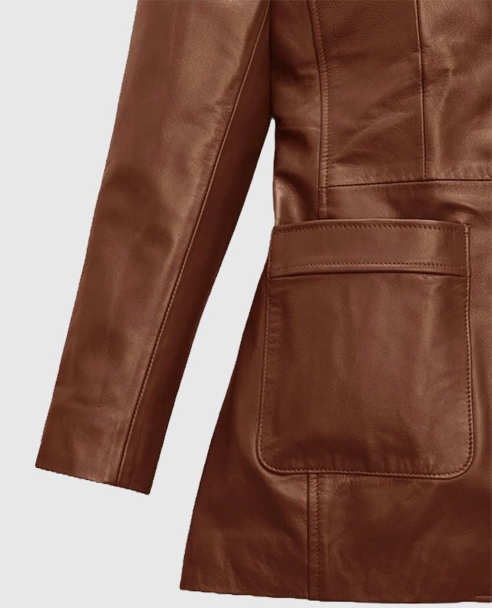 Friends Season 5 Jennifer Aniston Leather Blazer