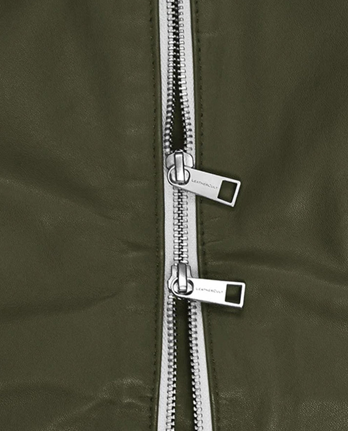 Men's Coach Varsity Leather Jacket