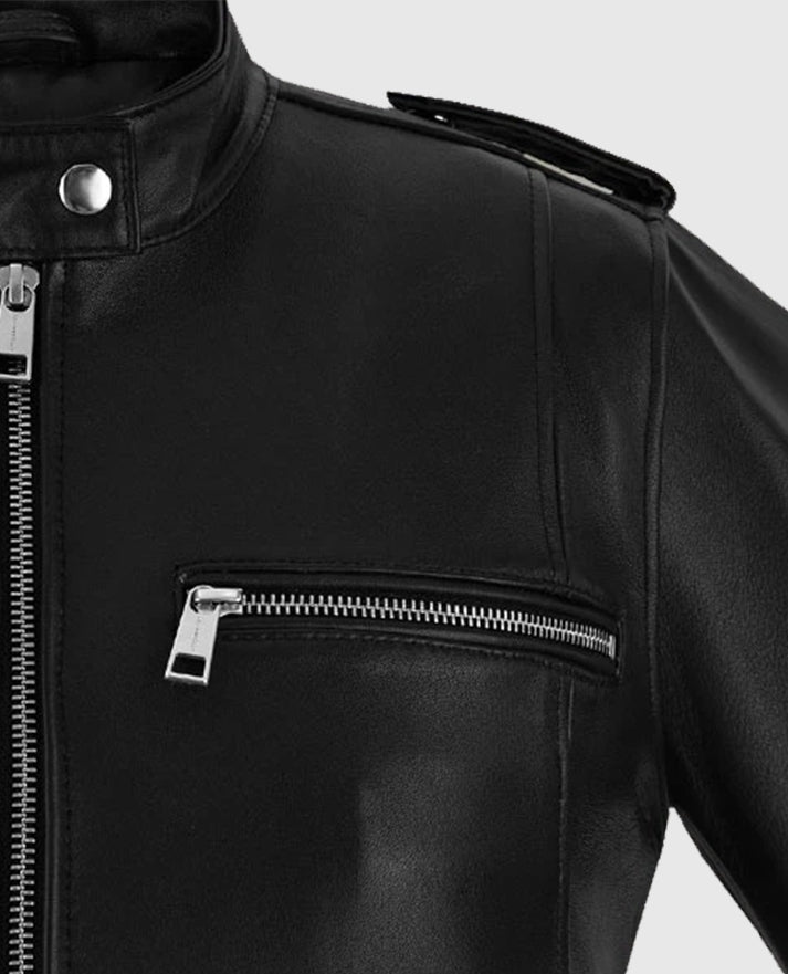 Women's Chic Rider Leather Jacket