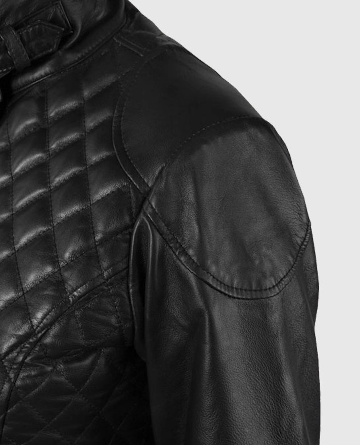 Emily Blunt Leather Jacket