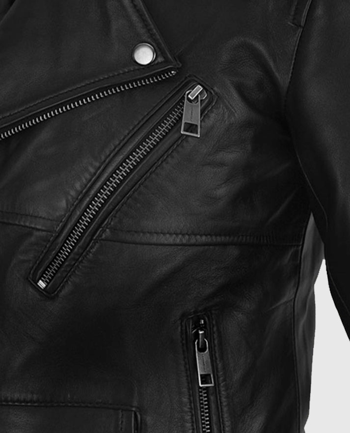 Claire Foy The Girl in the Spider's Web Leather Jacket