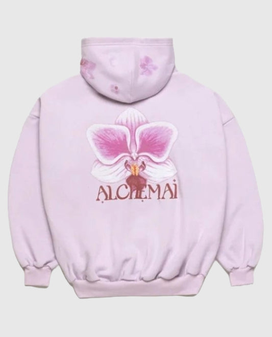 Alchemai Blooming Orchid Pullover Pullover Hoodie