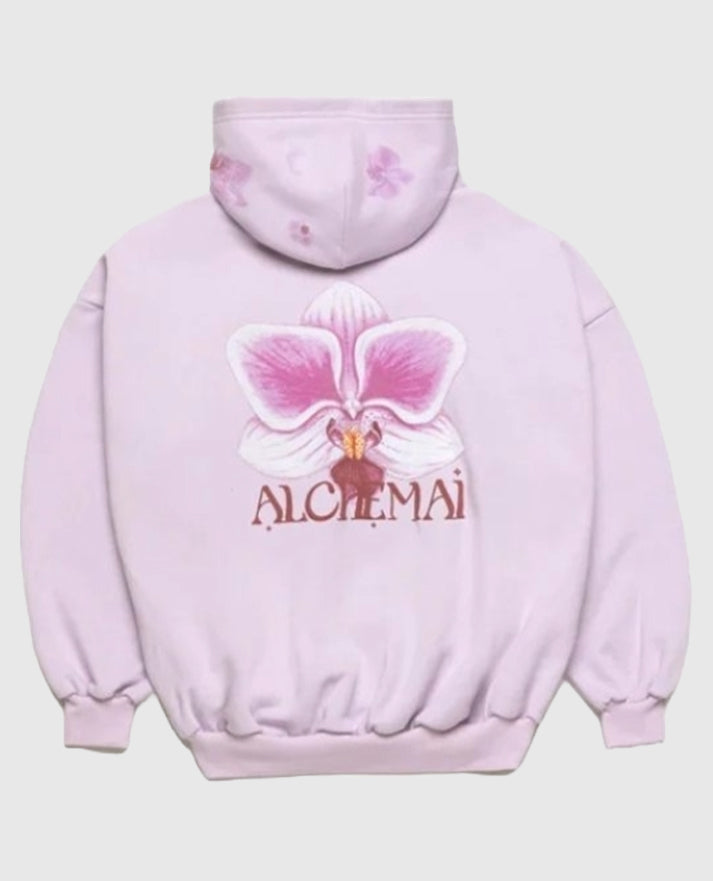 Alchemai Blooming Orchid Pullover Pullover Hoodie