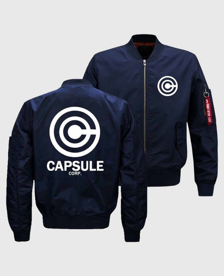 Capsule Corp Bomber Blue Jacket