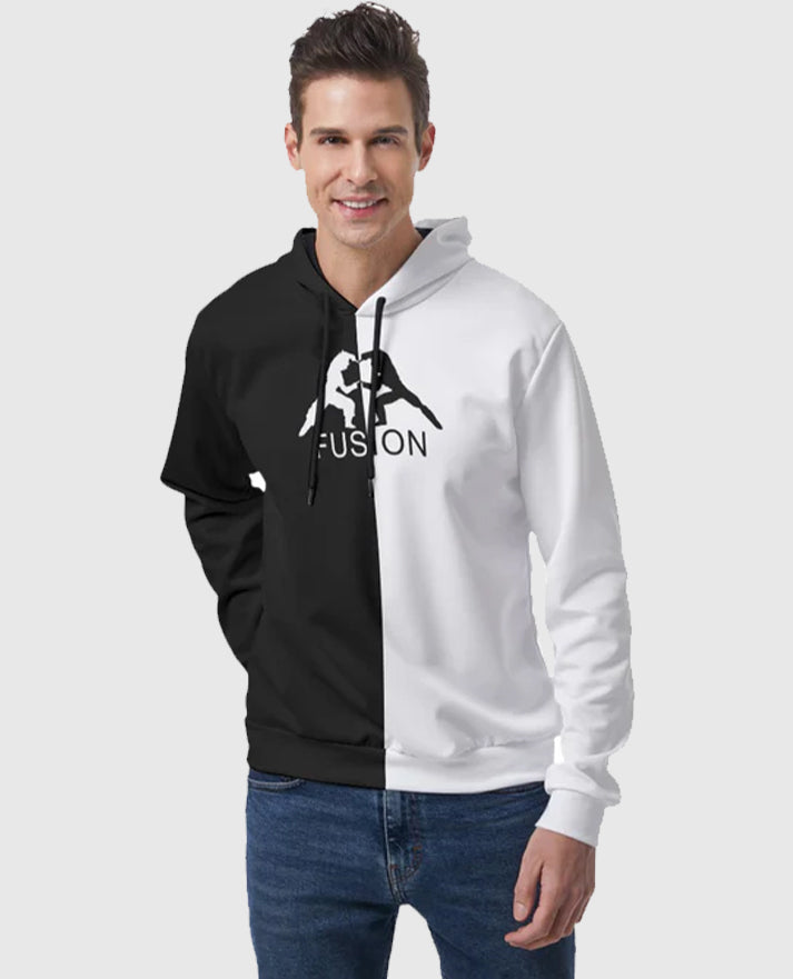 Dragon Ball Z Fusion Dance Black Bicolor Hoodie