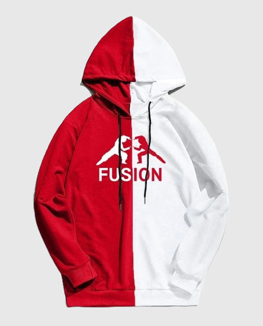 Dragon Ball Z Fusion Dance Red Bicolor Hoodie