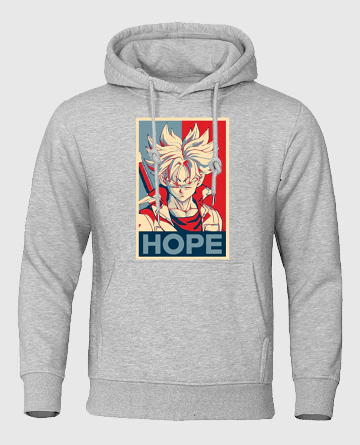 Future Trunks White Hoodie