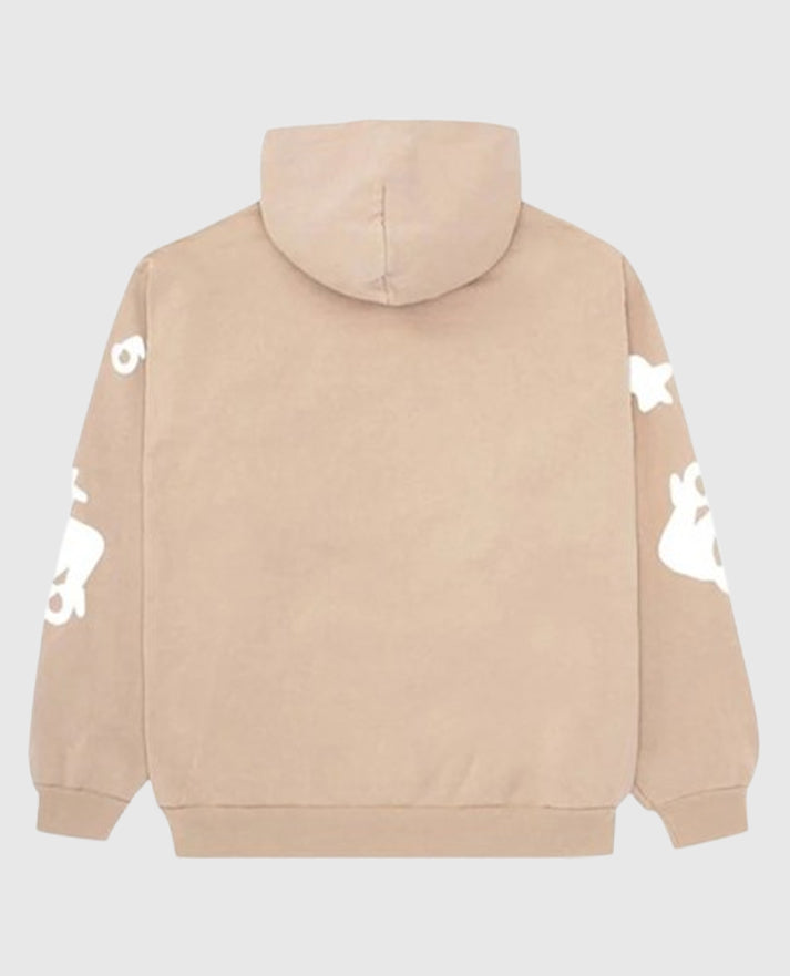 Sp5der Beluga Brown Hoodie