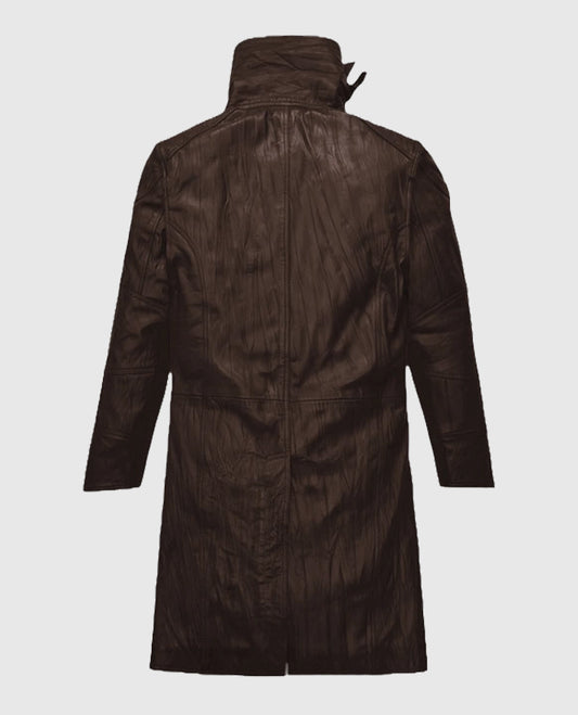 Wrinkled Ryan Gosling Blade Runner 2049 Long Brown Coat