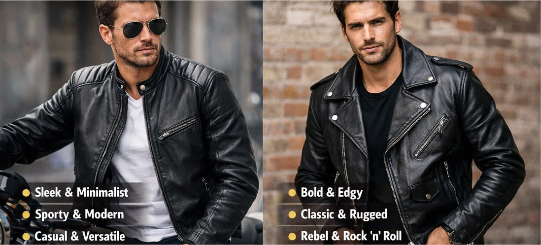 Cafe Racer vs Double Rider Jackets: Which Style Suits Men Best