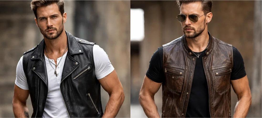 Top Men’s Leather Vests to Upgrade Your Look in 2025: Complete Guide