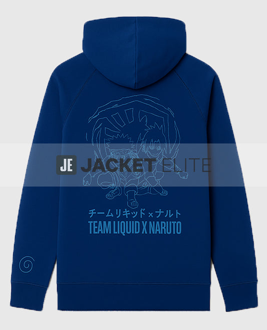 Team Liquid X Naruto 20Y Frayed Pullover Friendship Hoodie