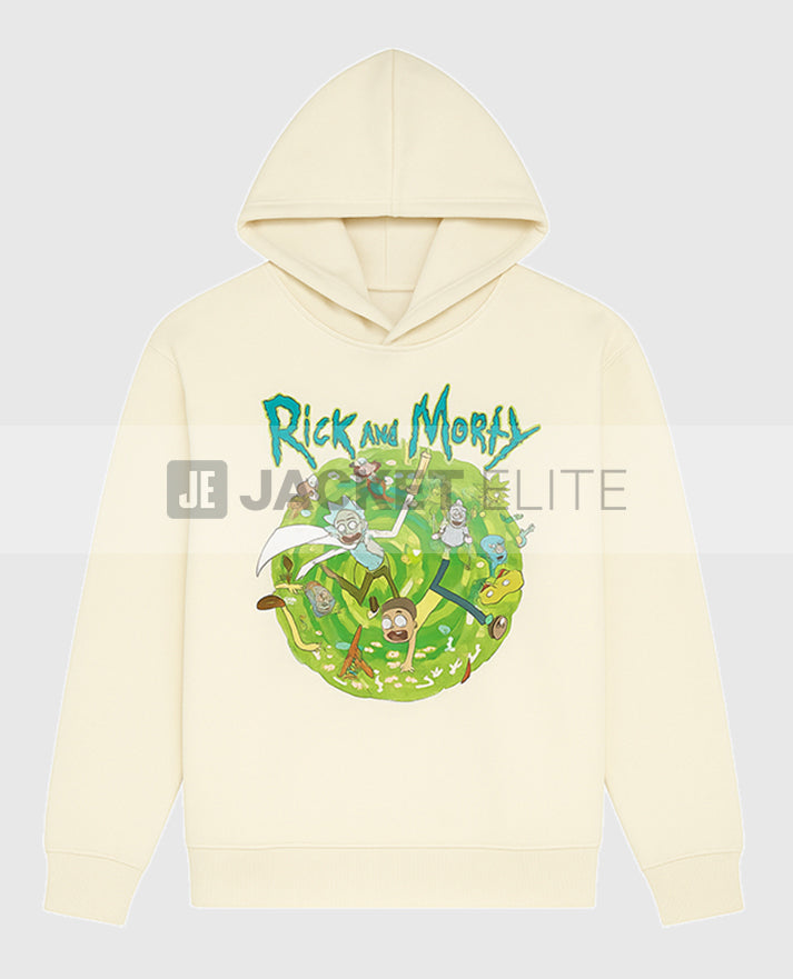Rick and Morty Portal Collage Hoodie