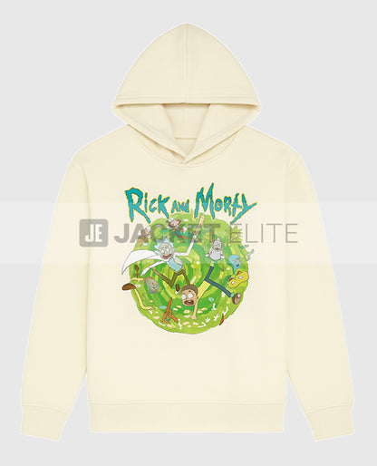 Rick and Morty Portal Collage Hoodie