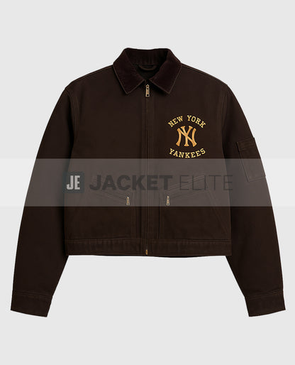 Vintage Carhartt x NY Yankees Crop Jacket
