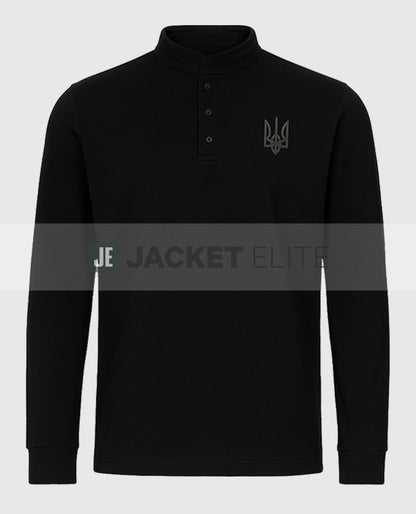 Zelensky Black Polo Shirt