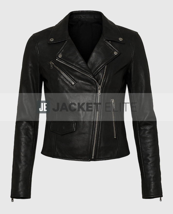 Jessica Henwick The Matrix Resurrections Leather Jacket