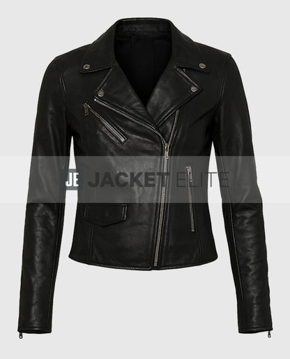 Jessica Henwick The Matrix Resurrections Leather Jacket