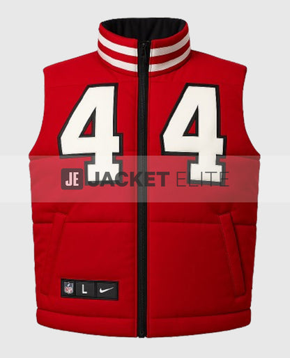 Kristin Juszczyk 49ers Puffer Vest