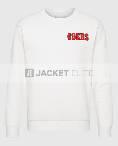Kyle Shanahan 49ers Long Sleeves Shirt White
