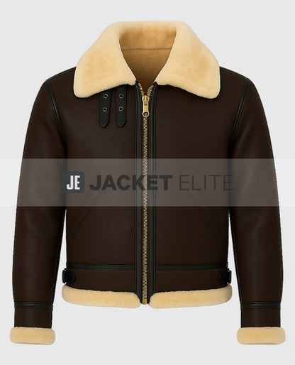 Resident Evil 4 Remake Leon Kennedy Shearling Jacket