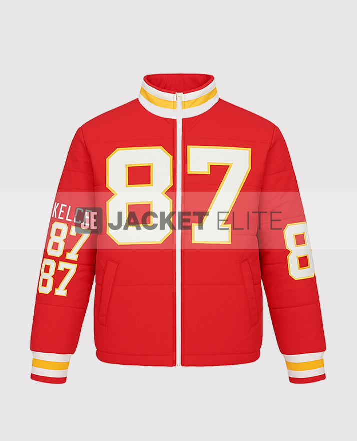 Taylor Swift Kelce 87 Puffer Jacket