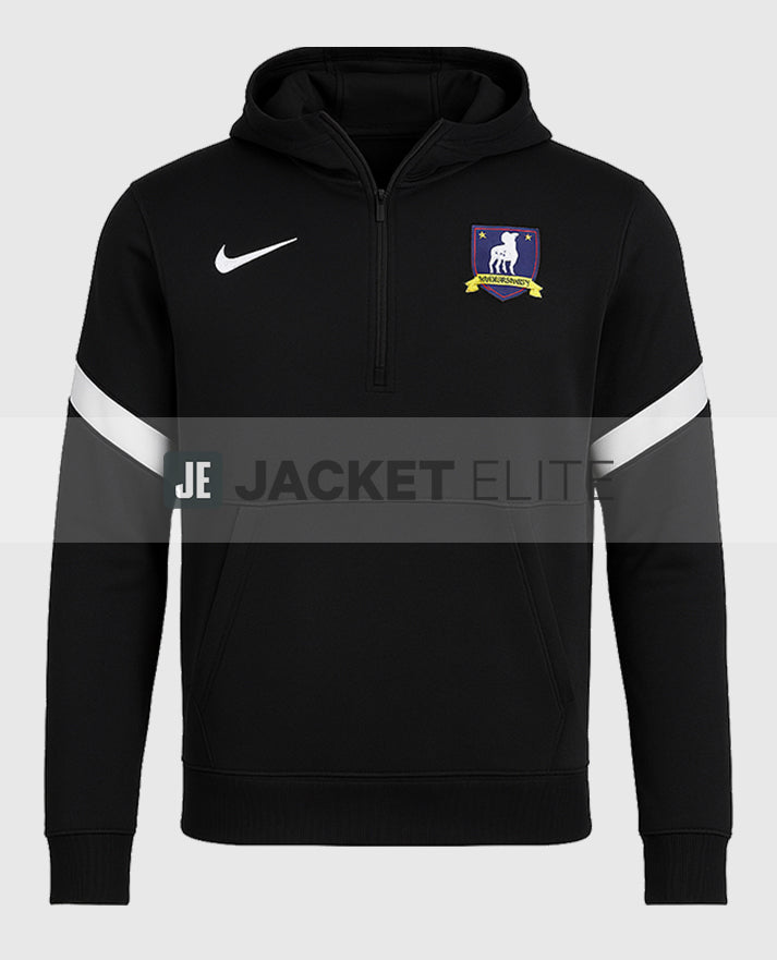 Ted Lasso Season 3 Jamie Tartt Black Hooded Track Jacket