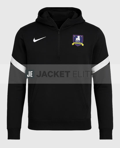 Ted Lasso Season 3 Jamie Tartt Black Hooded Track Jacket