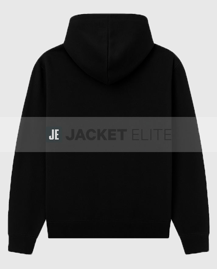 1977 Essentials Black Hoodie