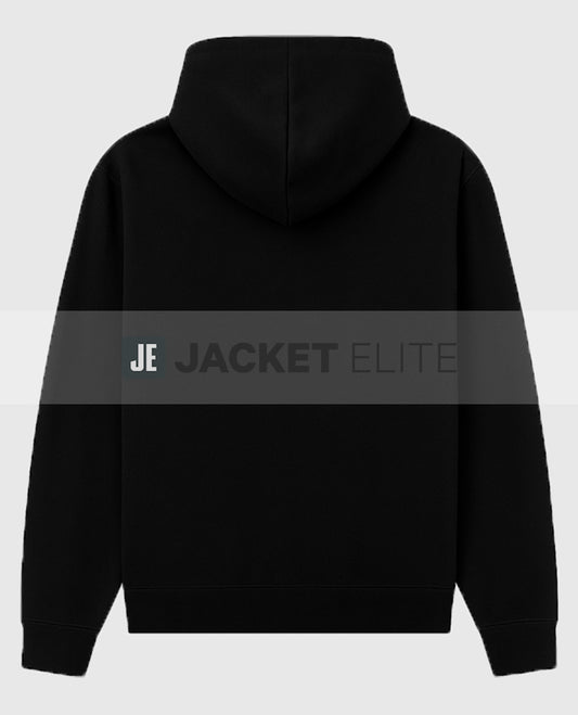 1977 Essentials Black Hoodie