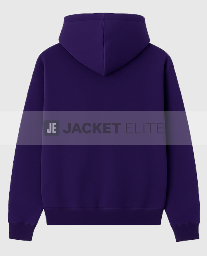 1977 Essentials Purple Unisex Hoodie