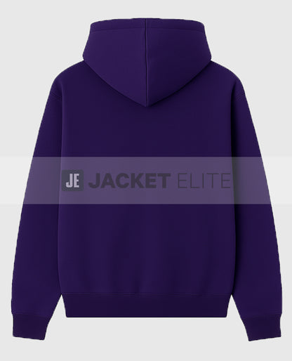 1977 Essentials Purple Unisex Hoodie