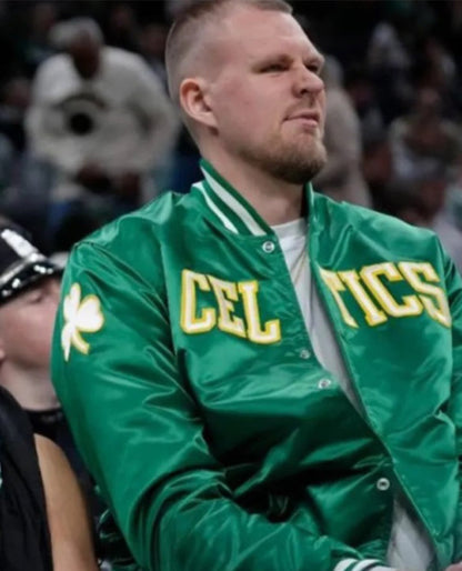 Boston Celtics Kristaps Porzingis Jacket