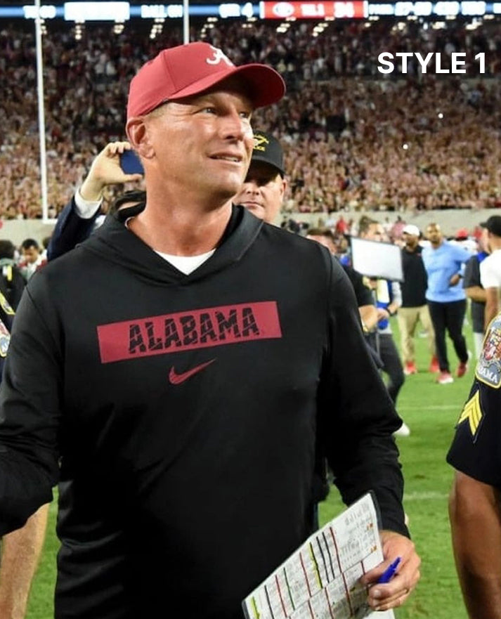 Alabama Gameday Kalen DeBoer Black Hoodie