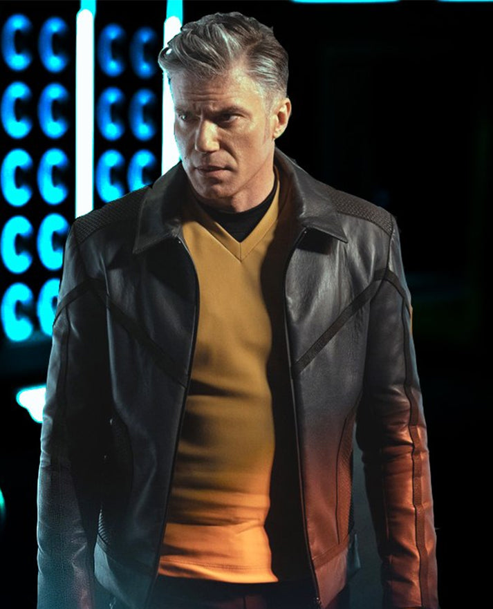 Star Trek Strange New Worlds Leather Jacket