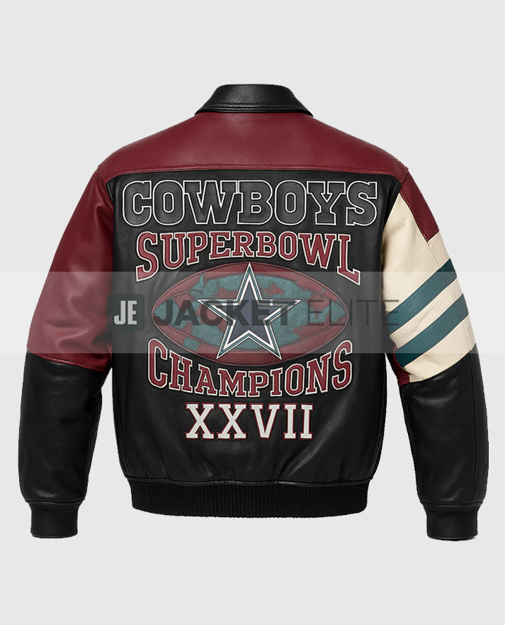 Jeff Hamliton Dallas Cowboy Leather jacket