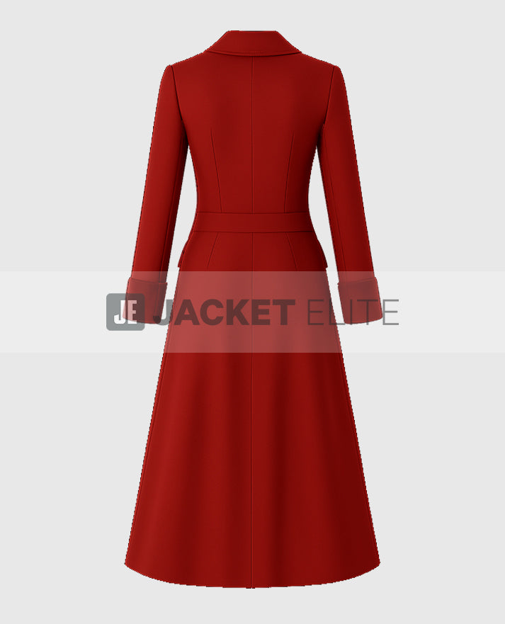 Princess Kate Middleton Red Coat