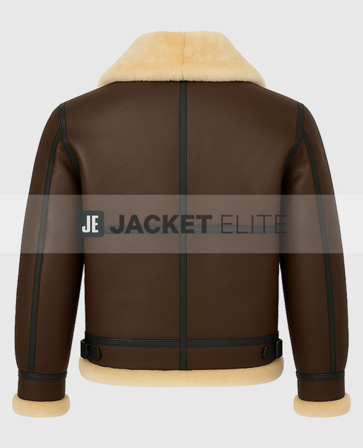 Resident Evil 4 Remake Leon Kennedy Shearling Jacket