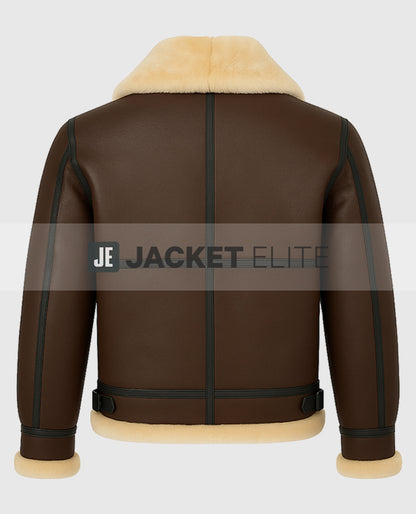 Resident Evil 4 Remake Leon Kennedy Shearling Jacket