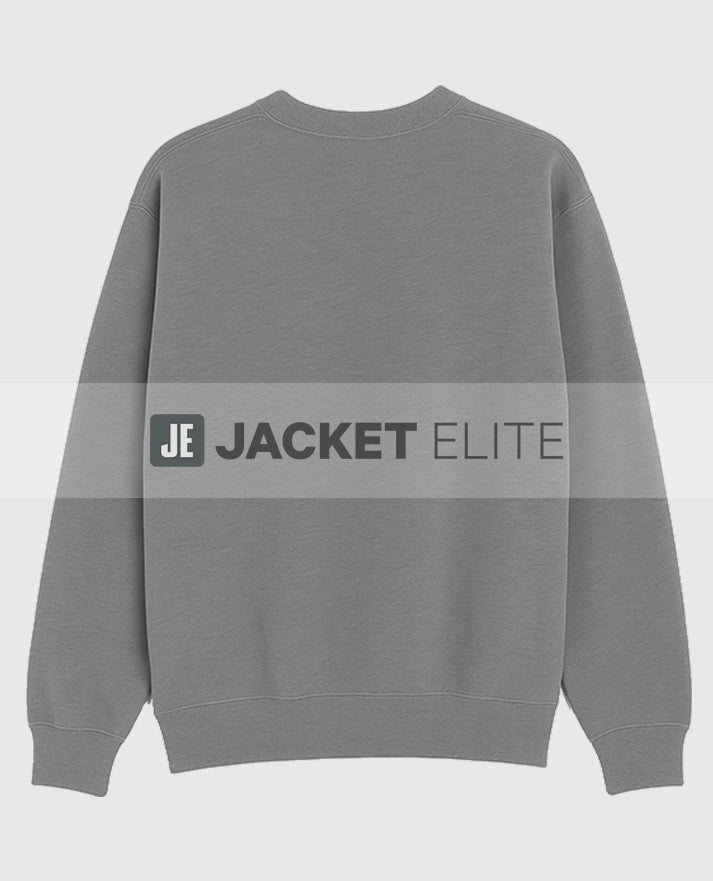 Shrinking S02 Christa Miller Grey Oversized Sweatshirt