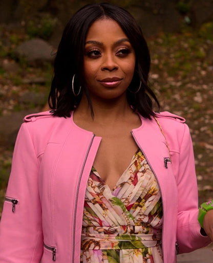 Bresha Webb Run the World Leather Jacket