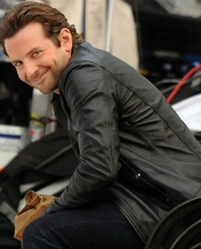 Bradley Cooper Limitless Leather Jacket