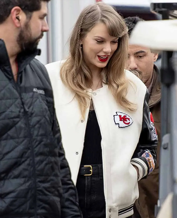 Kansas City Chiefs Taylor Swift Varsity Jacket