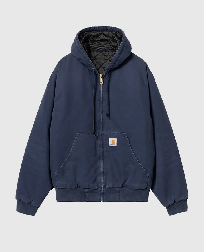 Carhartt Navy Blue Hooded Jacket