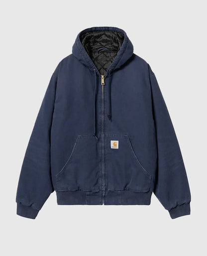 Carhartt Navy Blue Hooded Jacket