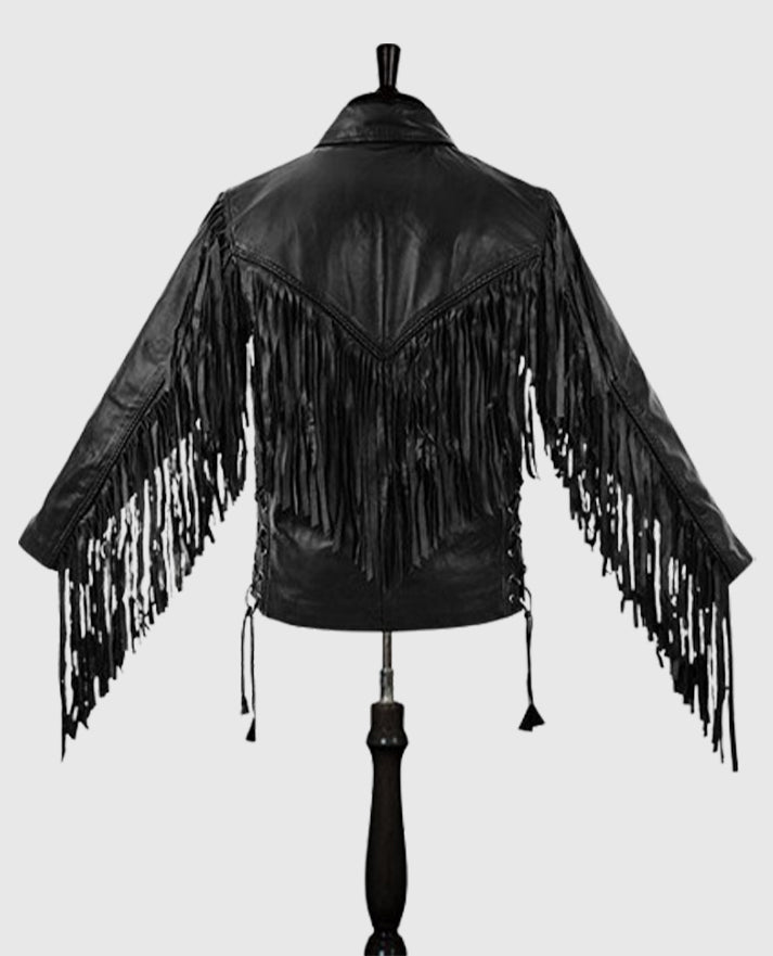 Men's Fringe Leather Jacket