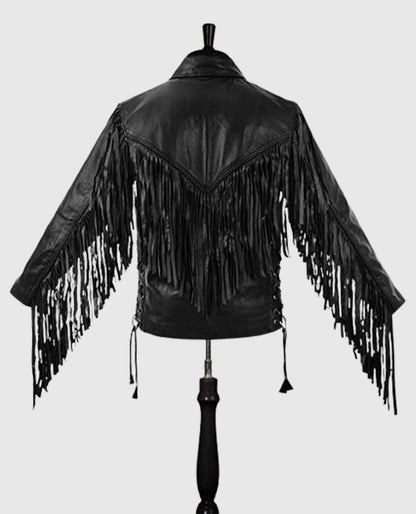Men's Fringe Leather Jacket